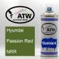 Preview: Hyundai, Passion Red, NRR: 400ml Sprühdose, von ATW Autoteile West.